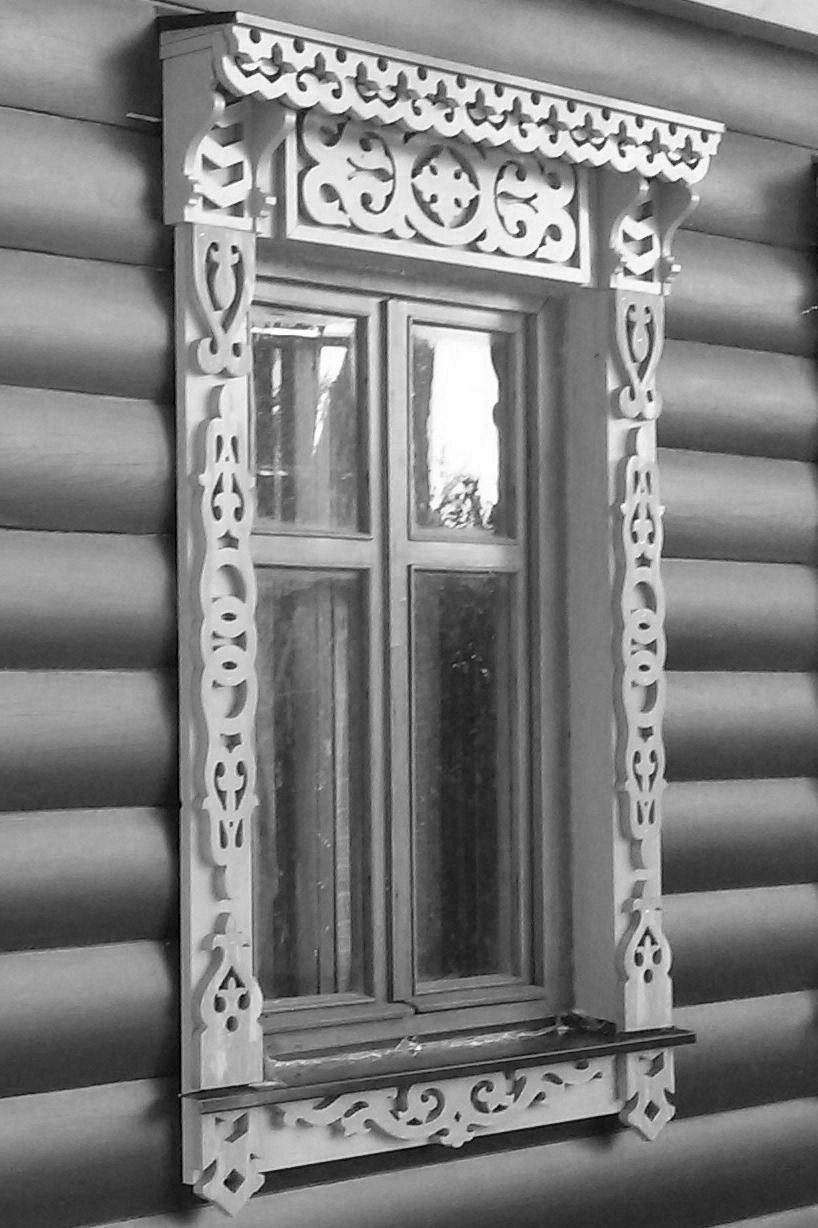 Резной наличник, монтаж Монтаж уникального резного наличника