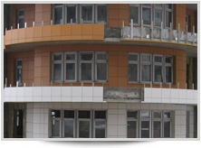 Отделочные фасадные работы
